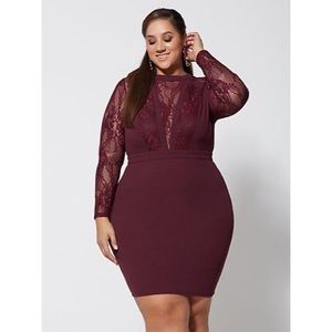 Lace Bodycon Dress